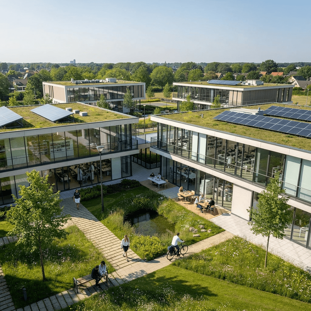 Attractive environment campus