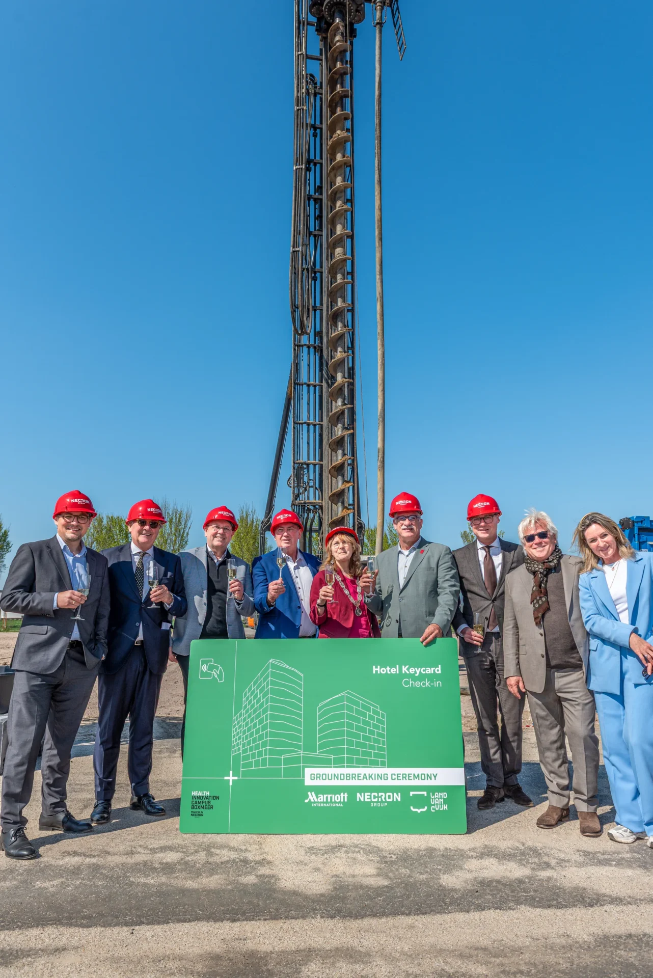 groundbreaking Marriott Boxmeer